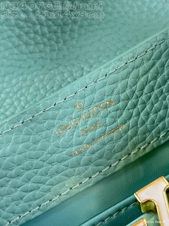 Affordable VUITTON LOUIS MINI-22*12*8CM CAPUCINES 0728